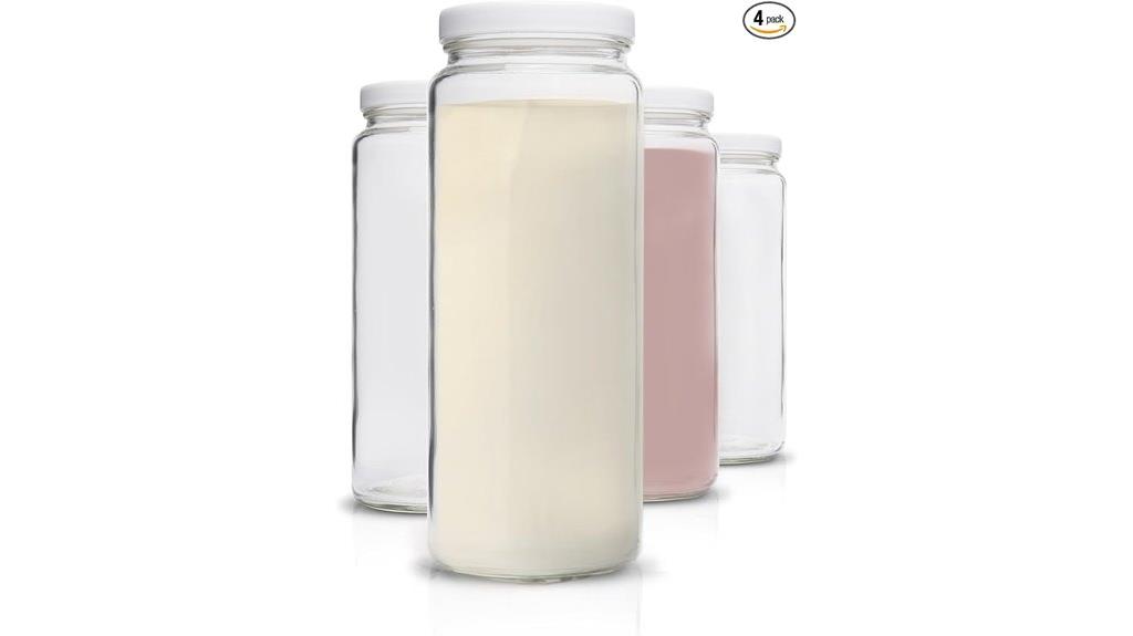 juicing glass bottles set