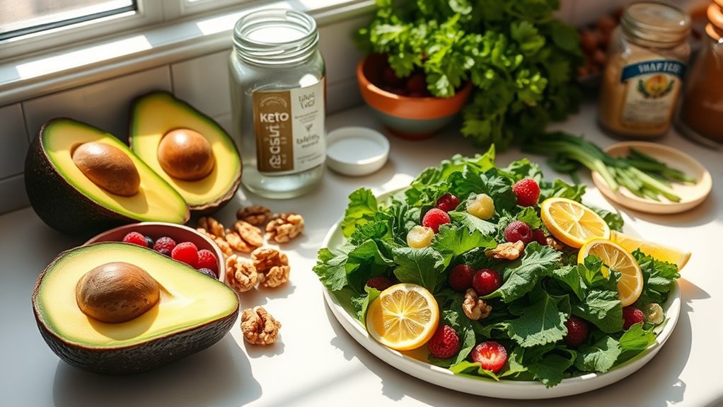 keto emphasizes fats vegan prioritizes plants