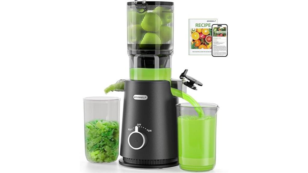 large feed chute juicer