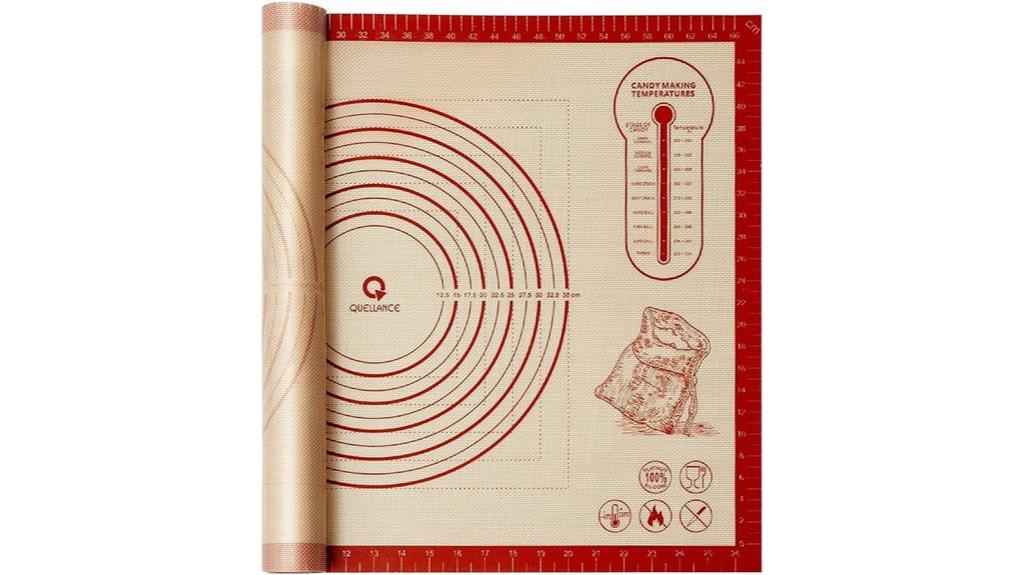 large silicone baking mat