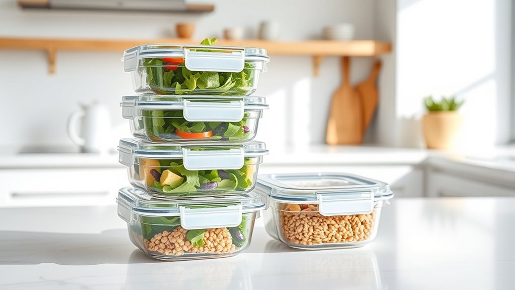 leak proof durable organized storage
