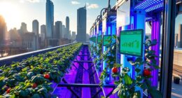 led grow tower yields