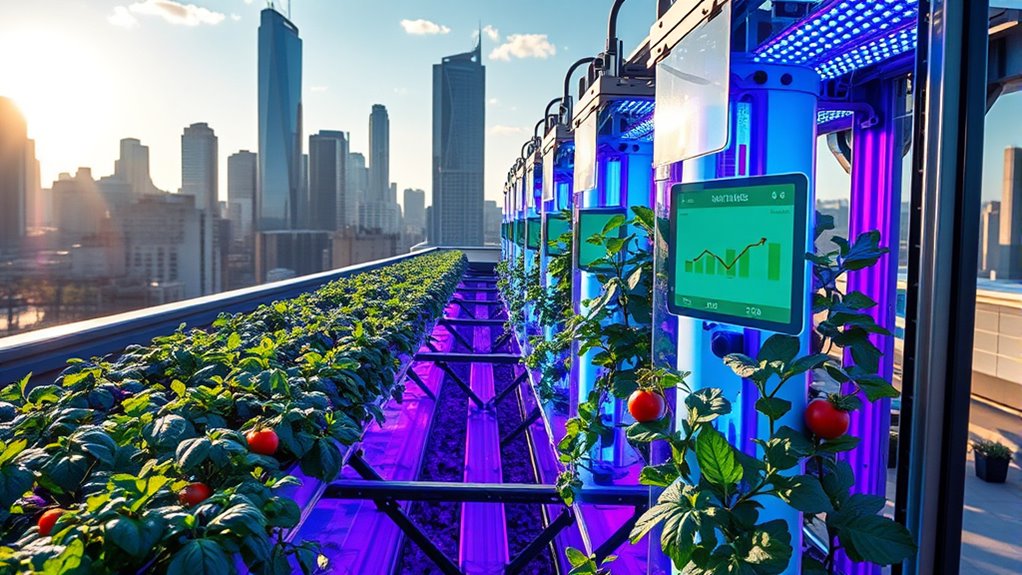 led grow tower yields