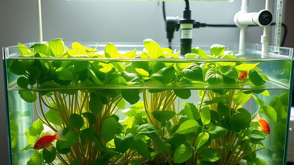 monitor ph and control algae