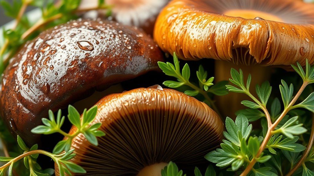 mushrooms offer complete protein