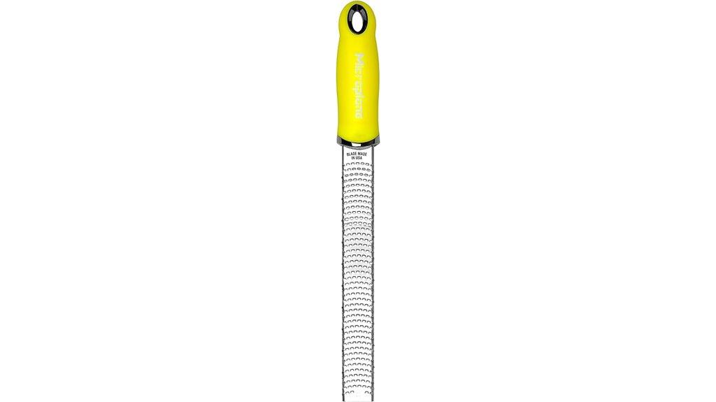 neon yellow citrus grater