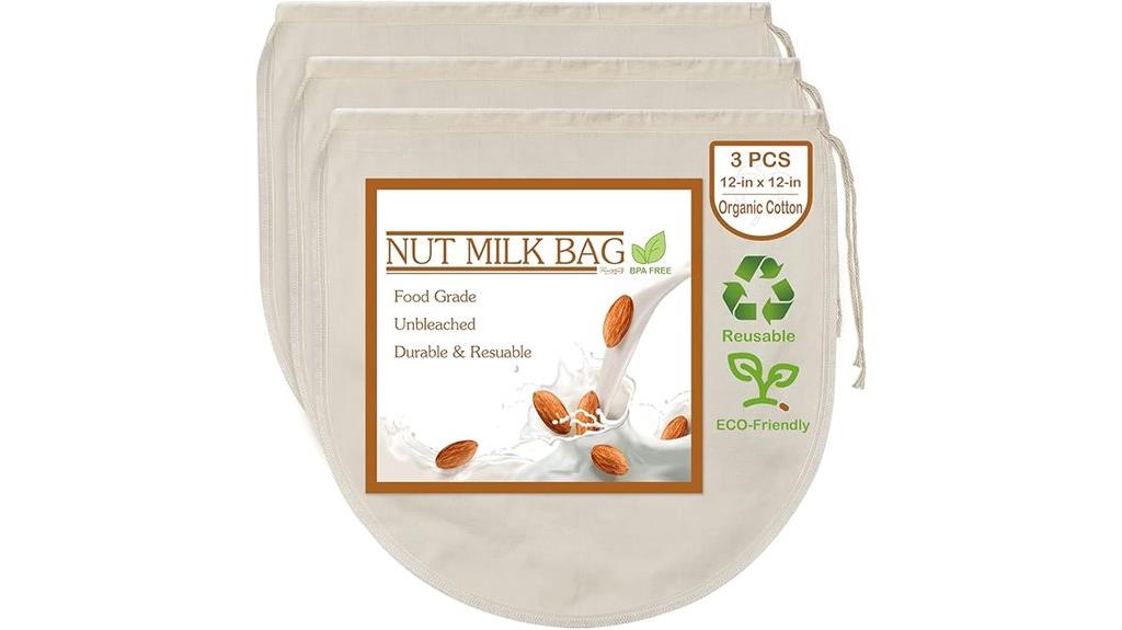 nut milk bag set