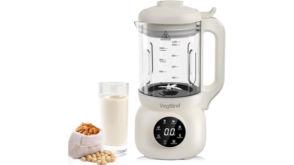 nut milk maker with seven functions