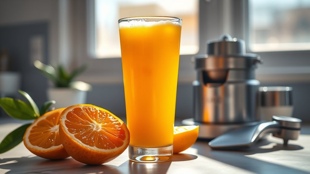 orange juice causes energy crashes