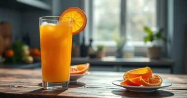 orange juice energy crash