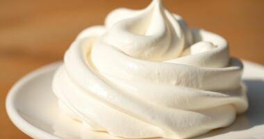perfect stable vegan meringue