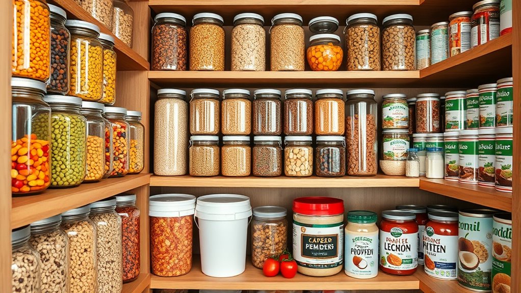 plant based emergency pantry