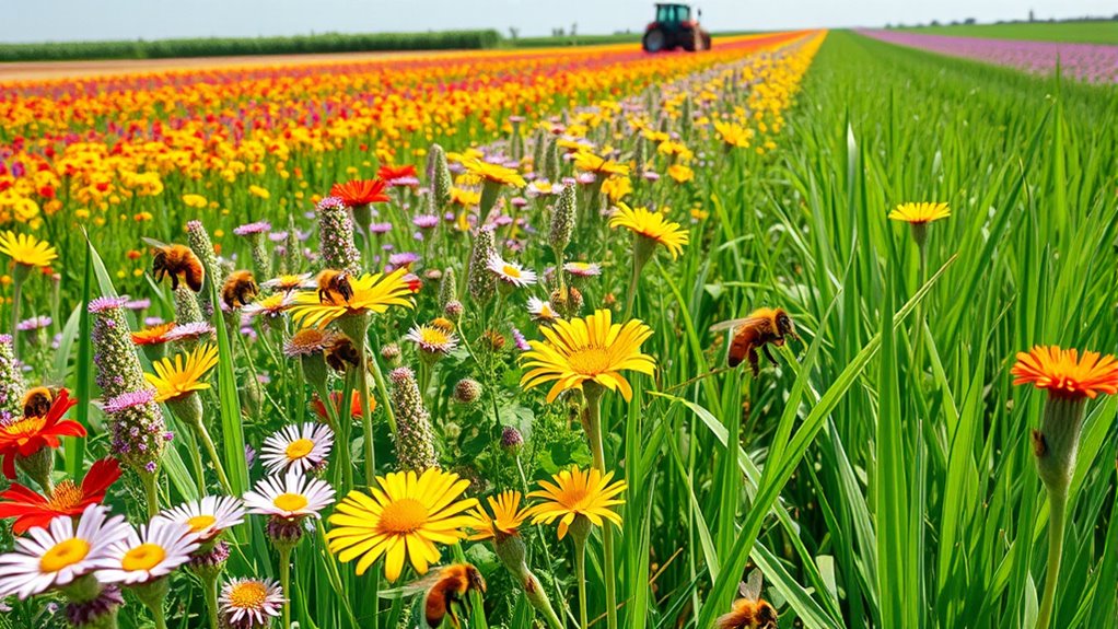 plant based pollinator strips