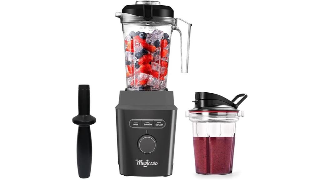 powerful 1000w countertop blender