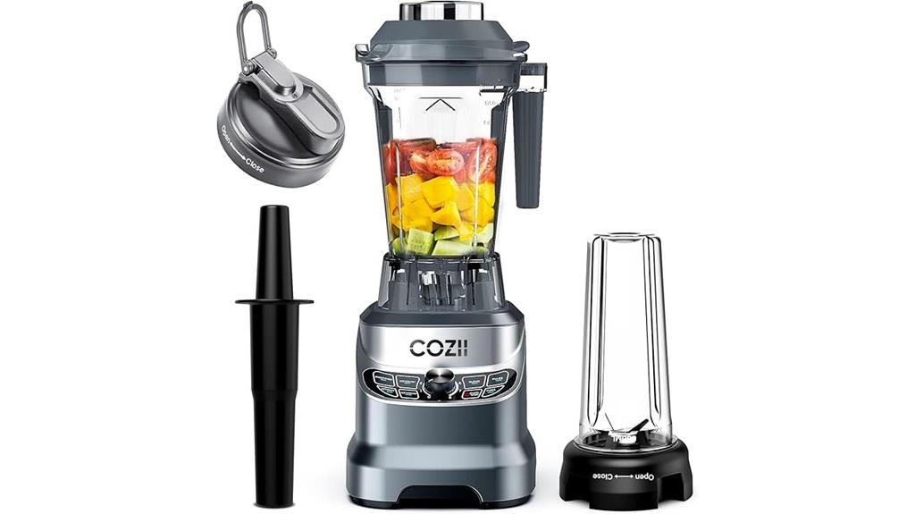 powerful 2000w commercial blender