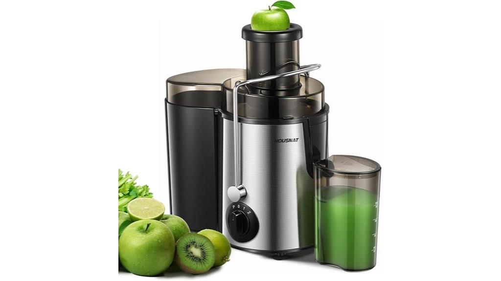 powerful 800w juicer three speed