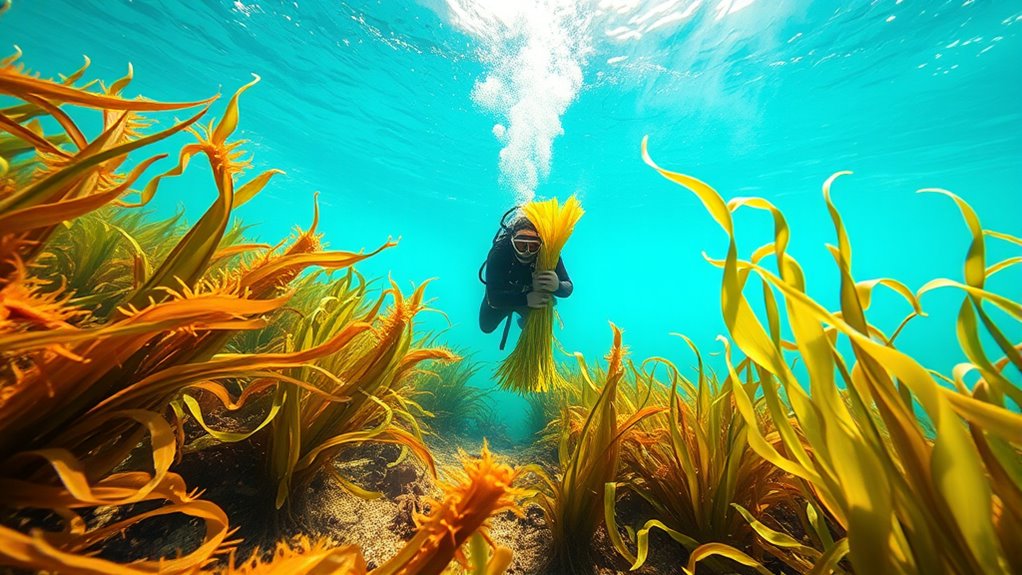 practice sustainable marine foraging