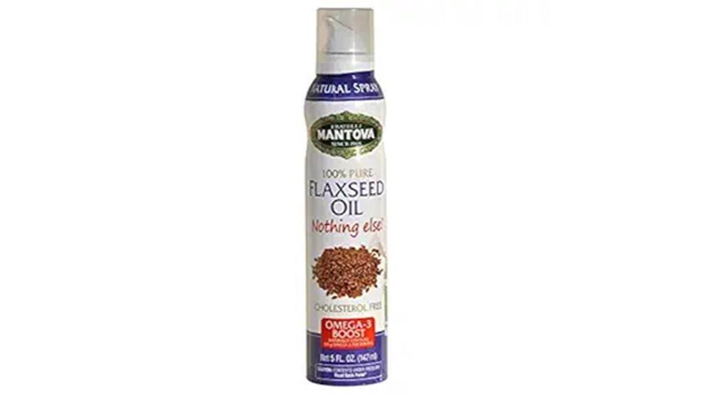 pure mantova flaxseed spray