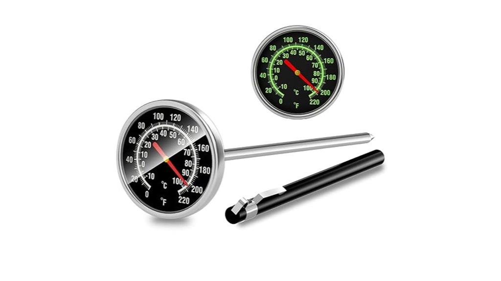 quick read thermometer with probe
