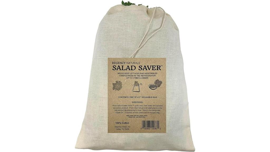 reusable cotton produce bag