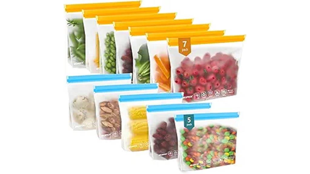 reusable food storage bags