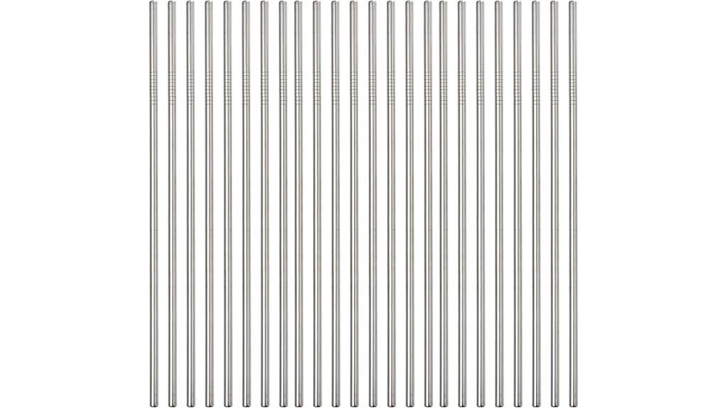 reusable stainless steel straws