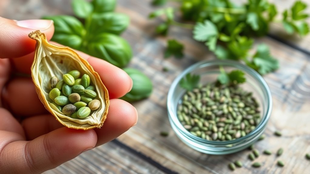 seed saving and storage