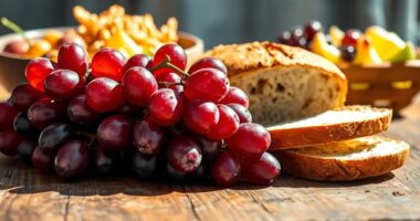separating fruit and grains
