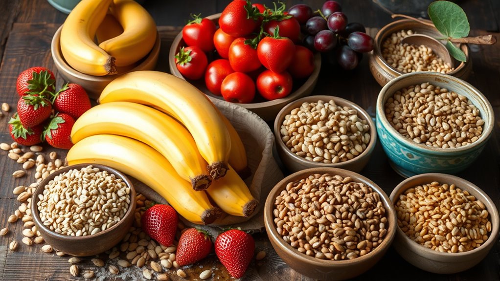 separating fruit from grains