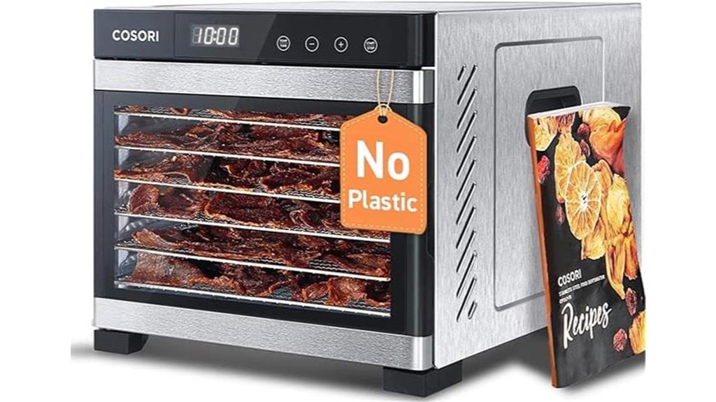 seven tray food dryer