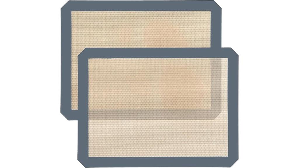 silicone baking mat set