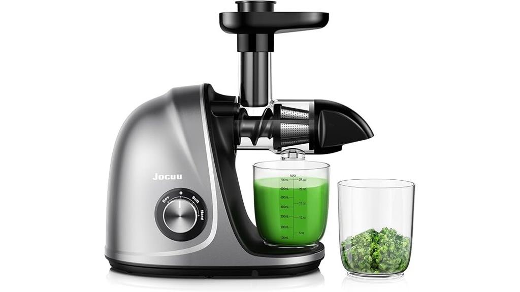 slow juicer with reverse