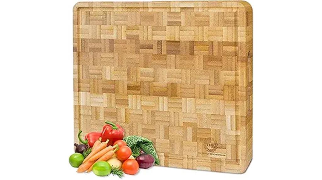 small bamboo end grain