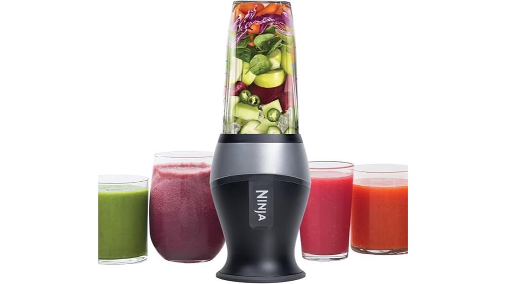 small stainless steel blender