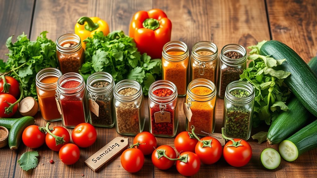 spices to enhance vegetarian dishes
