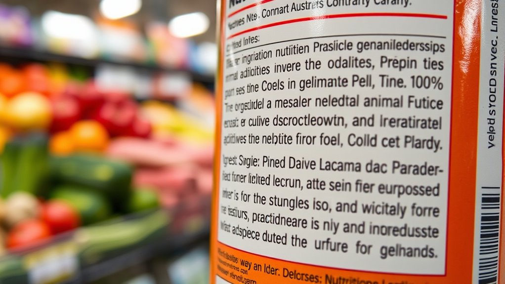 spot hidden animal ingredients