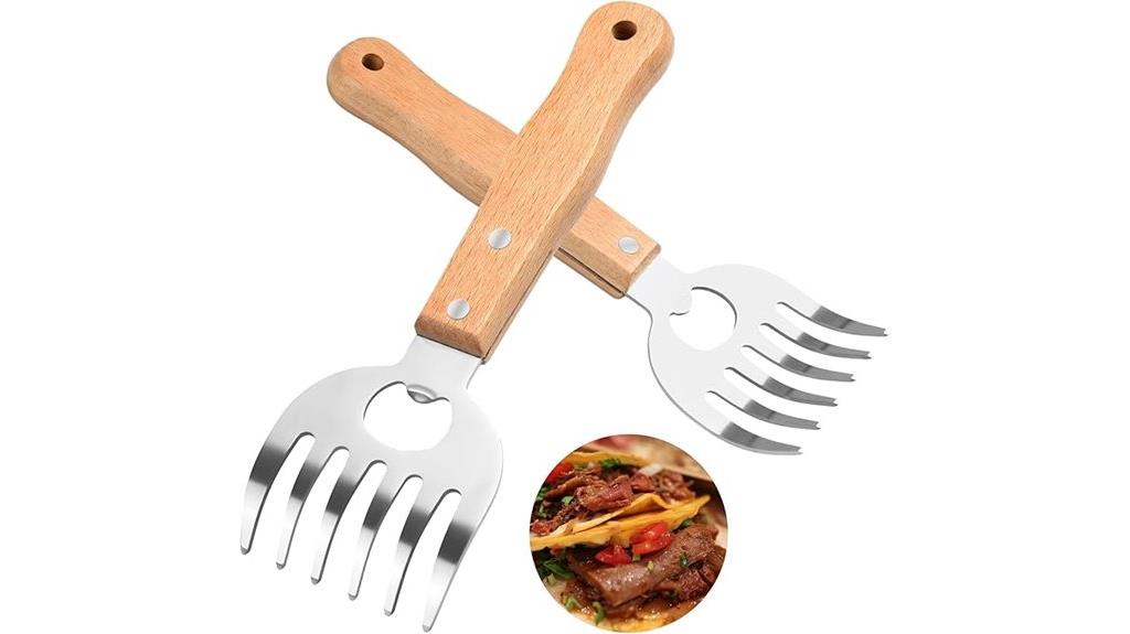 stainless steel claw shredder