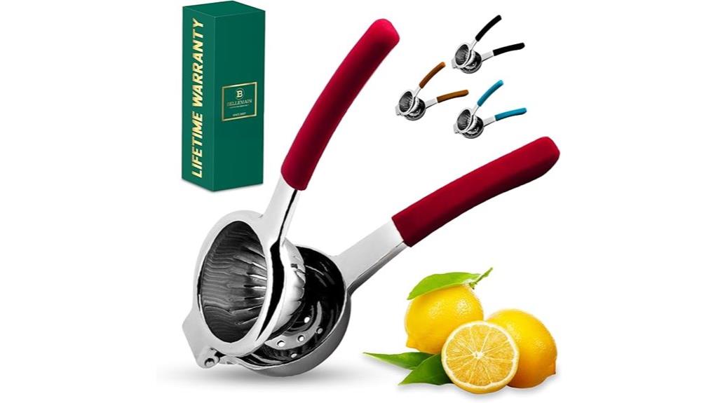 stainless steel handheld juicer