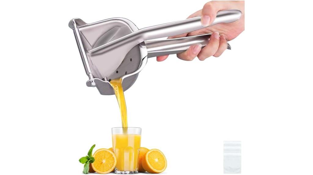 stainless steel lemon juicer