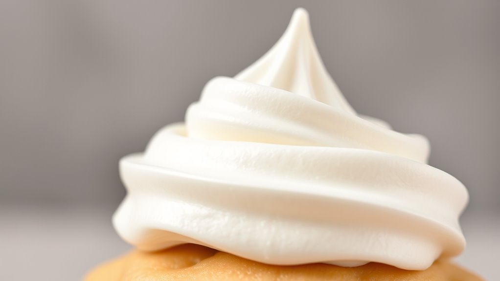 stiff glossy firm peaks