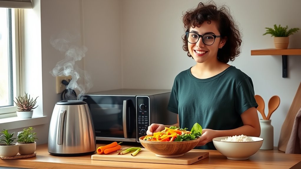 sustainable vegan dorm meal prep