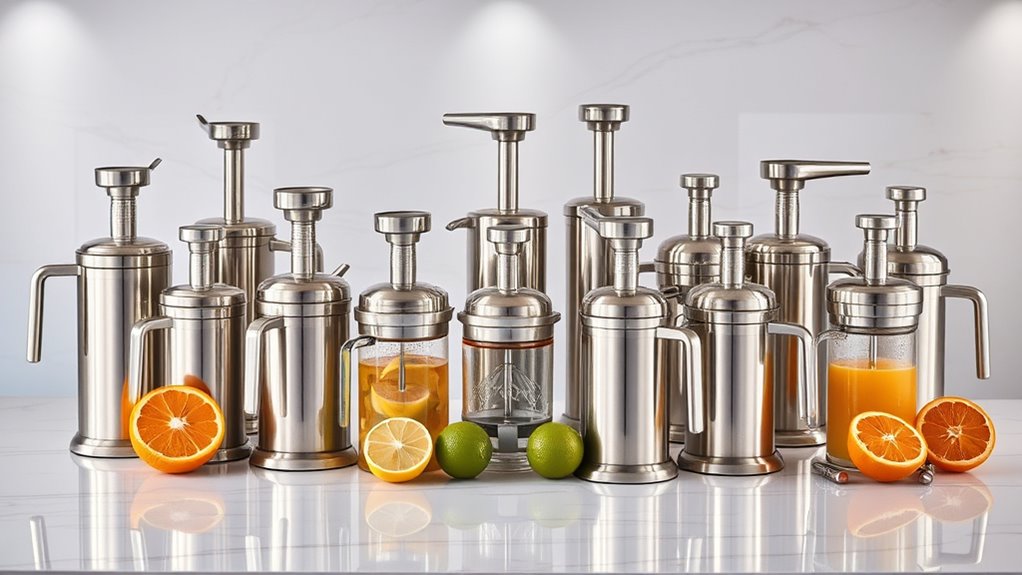 top stainless citrus juicers