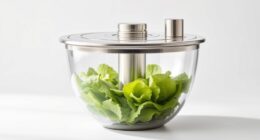 top stainless steel salad spinners
