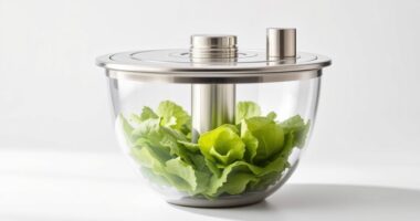 top stainless steel salad spinners