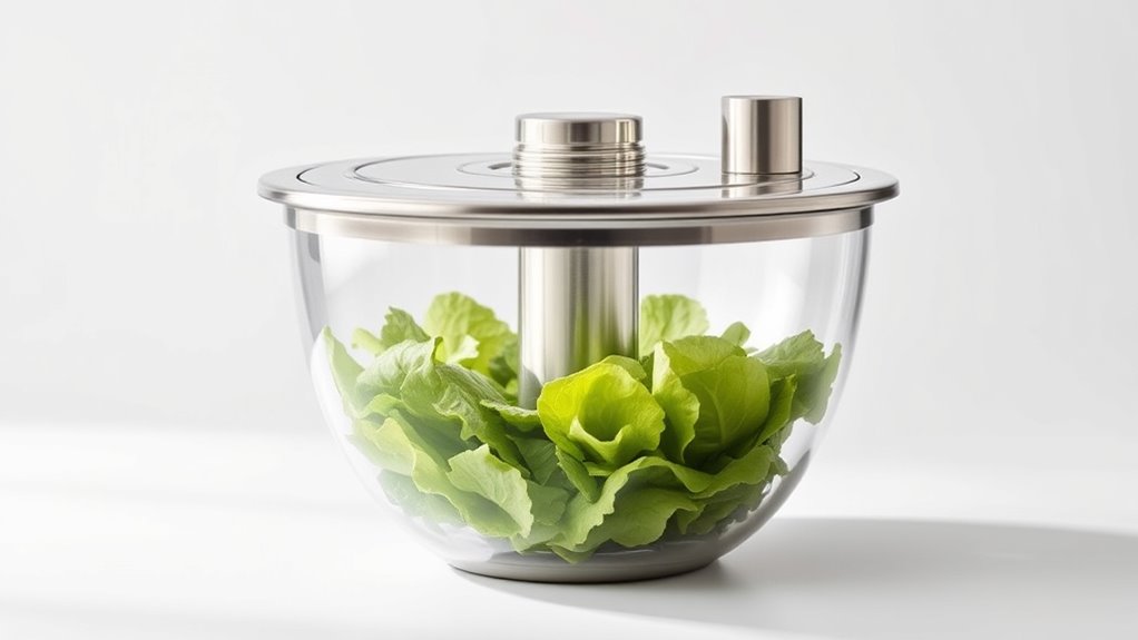 top stainless steel salad spinners