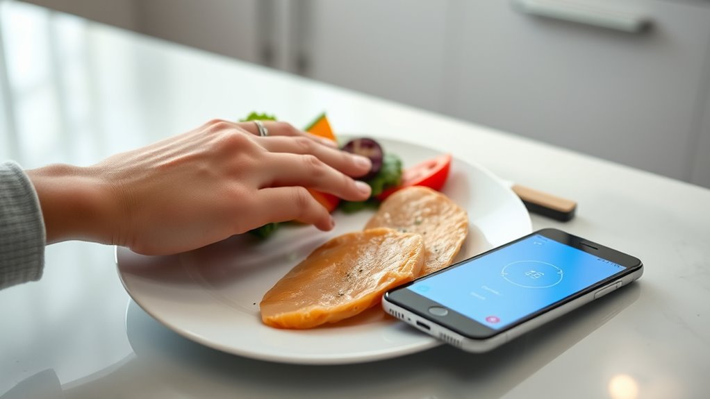 use hand phone plate