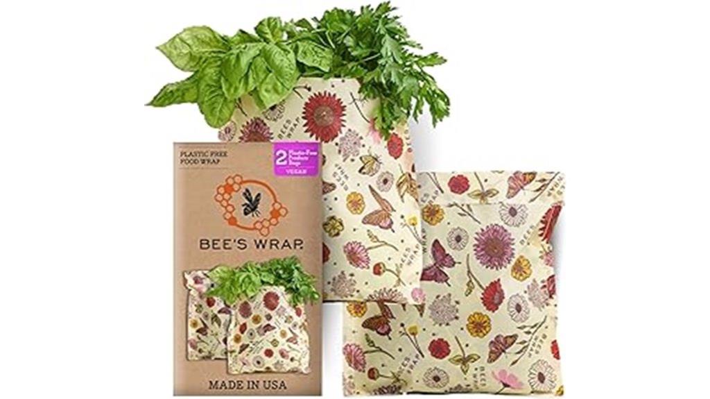 vegan beeswax food wraps