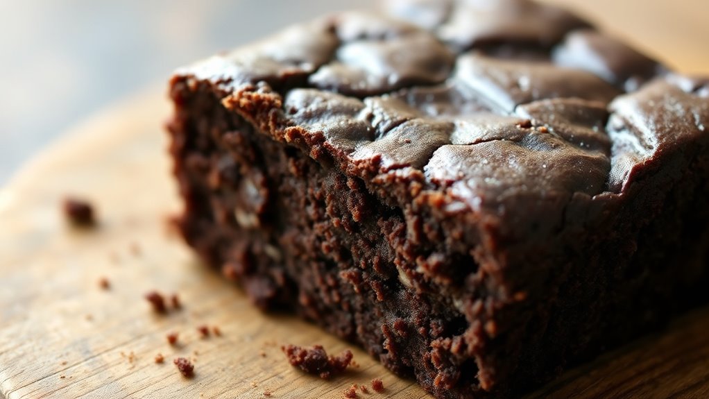 vegan gluten free fudgy brownies