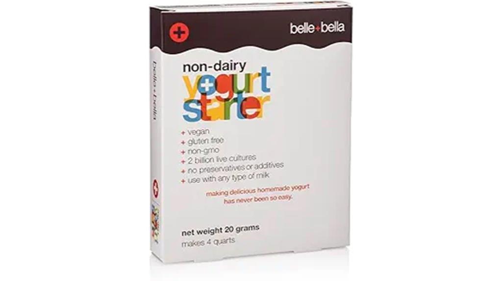 vegan gluten free yogurt starter