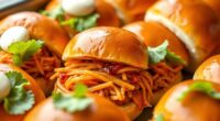 vegan jackfruit pulled sliders